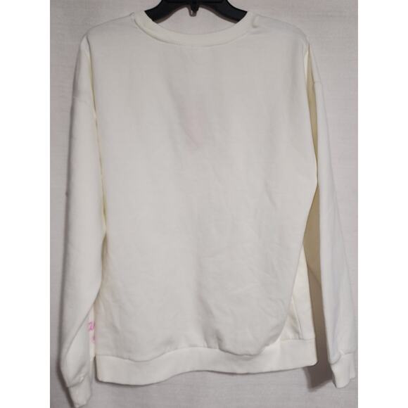 Barbie Vacay white women's large sweatshirt - Picture 6 of 8